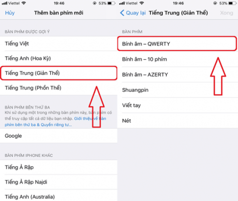 Cài bộ gõ BJ38 Trang Đăng Nhập cho hệ điều hành IOS bước 3