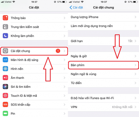 Cài bộ gõ BJ38 Trang Đăng Nhập cho hệ điều hành IOS
