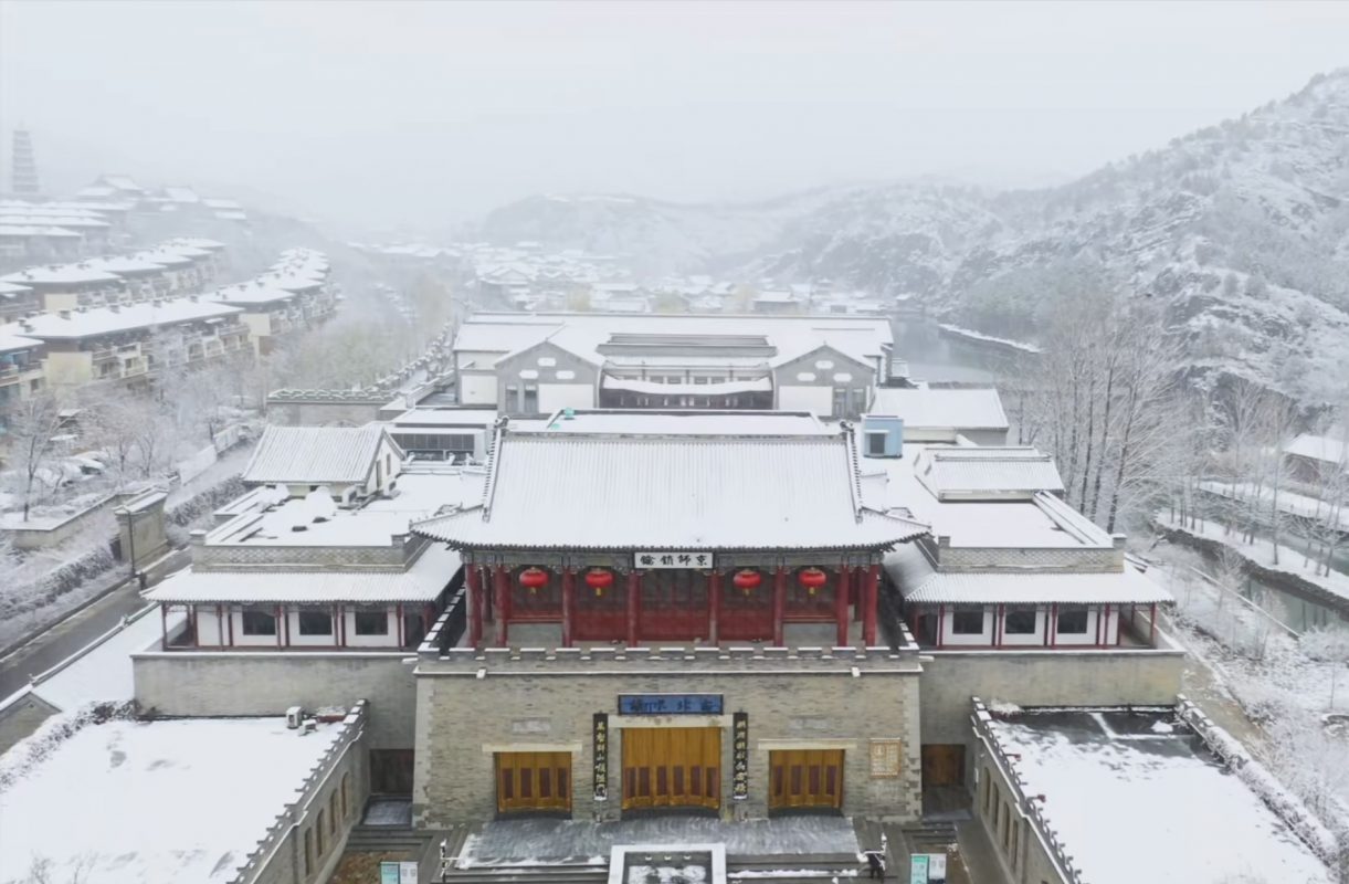 Cổ Bắc Thủy Trấn nằm dưới chân Vạn Lý Trường Thành