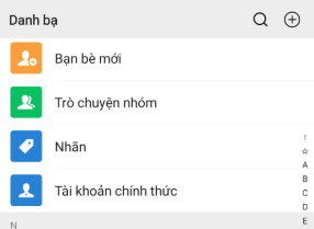 Các tính năng cơ bản của Wechat 3