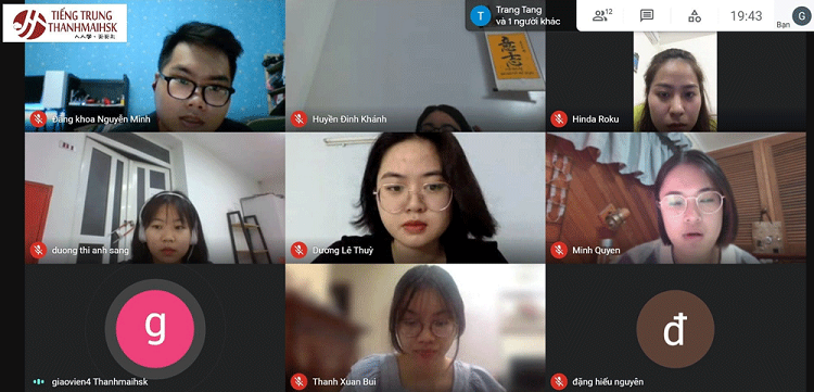 Khóa học online qua Google Meet của BJ888 COM