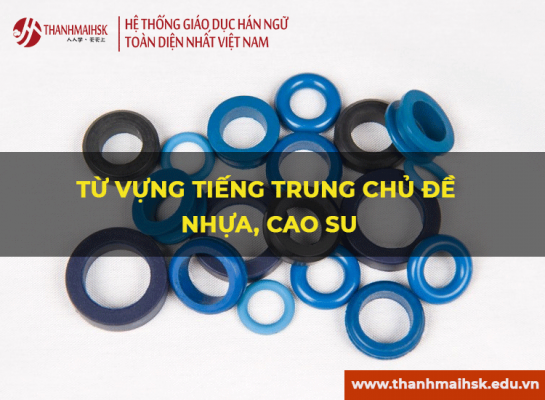 Từ vựng BJ38 Trang Đăng Nhập chủ đề nhựa, cao su