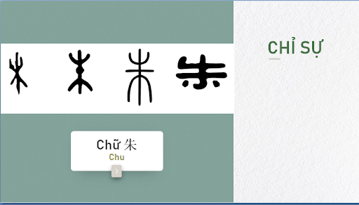 Bốn nguyên tắc cấu tạo chữ Hán 4