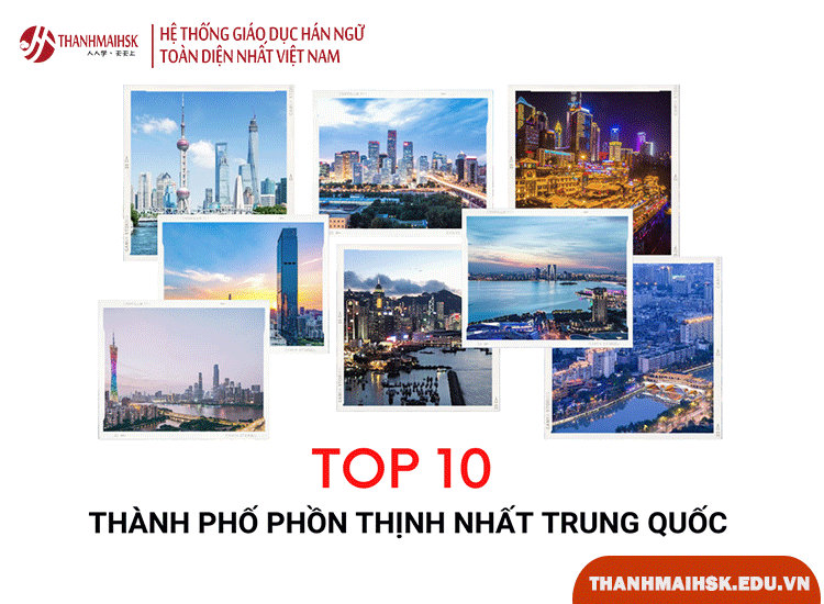Top thành phố phồn thịnh nhất Trung Quốc