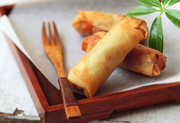 Món ăn trong Tết Nguyên Đán Trung Quốc - Món Chả giò