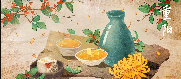 Uống Trà hoa cúc ngày tết