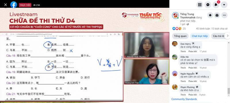 Livestream chữa đề D4 -3