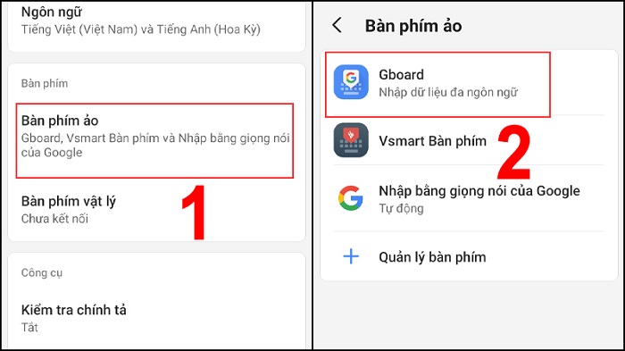 Cài đặt bàn phím BJ38 Trang Đăng Nhập trên điện thoại