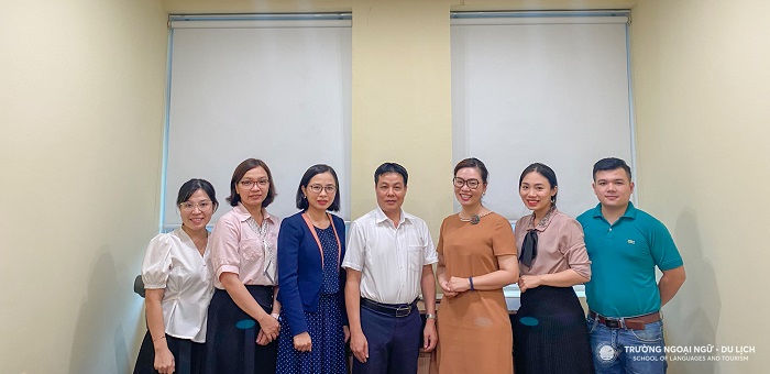 Họp mặt trao đổi hướng hợp tác giữa BJ888 COM và trường Ngoại ngữ - Du lịch