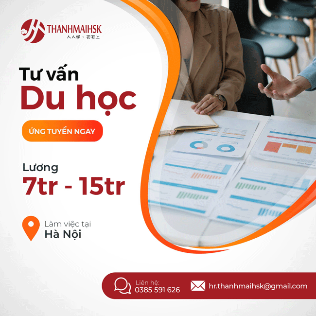 Tuyển Nhân viên Tư vấn Du học