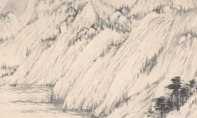 《富春山居图轴》 - Phúc Xuân Sơn chu đồ trực