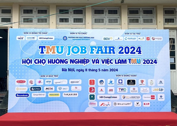 Hội chợ hướng nghiệp và việc làm TMU 2024 1