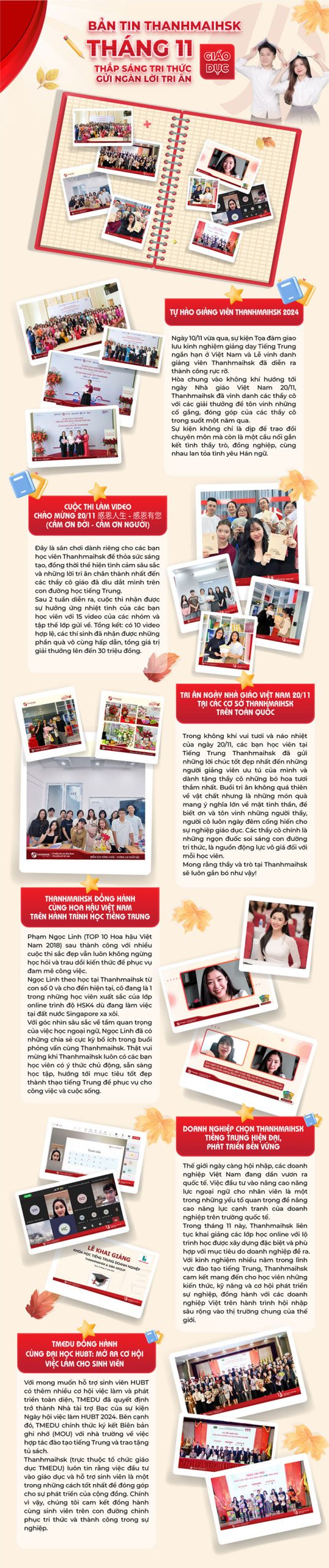 Infographic - Bảng tin BJ888 COM tháng 11