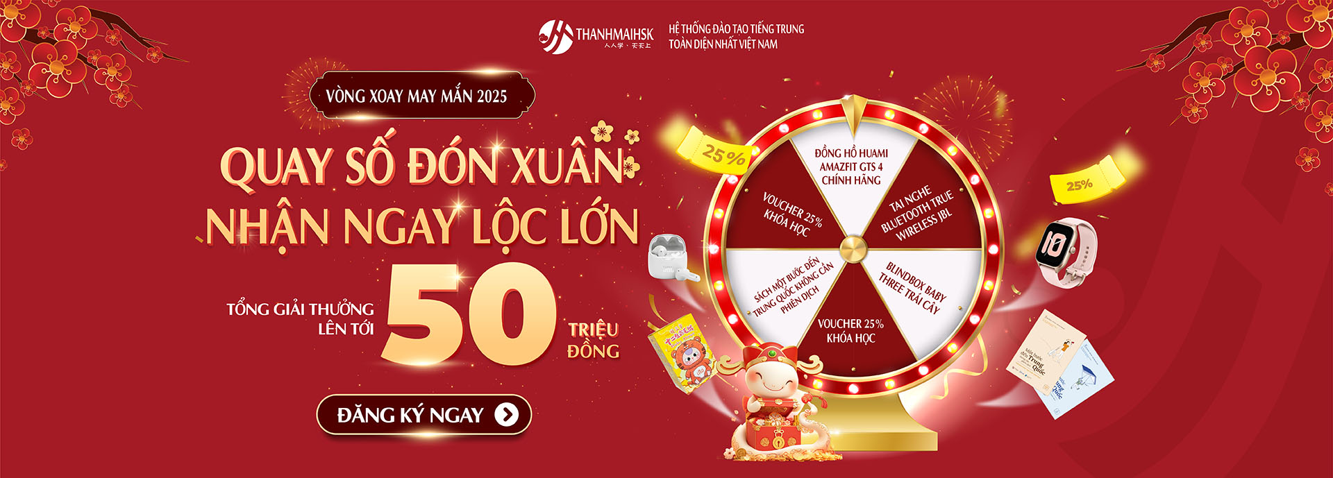 Minigame - Quay số đón xuân, nhận ngay lộc lớn năm 2025