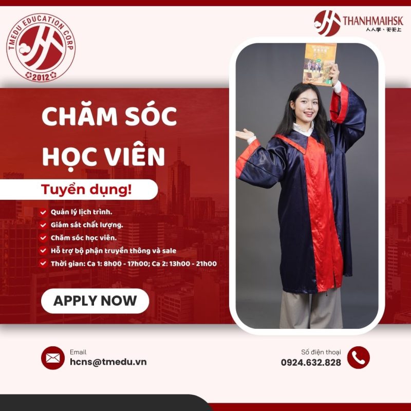 TMEDU - CHĂM SÓC HỌC VIÊN